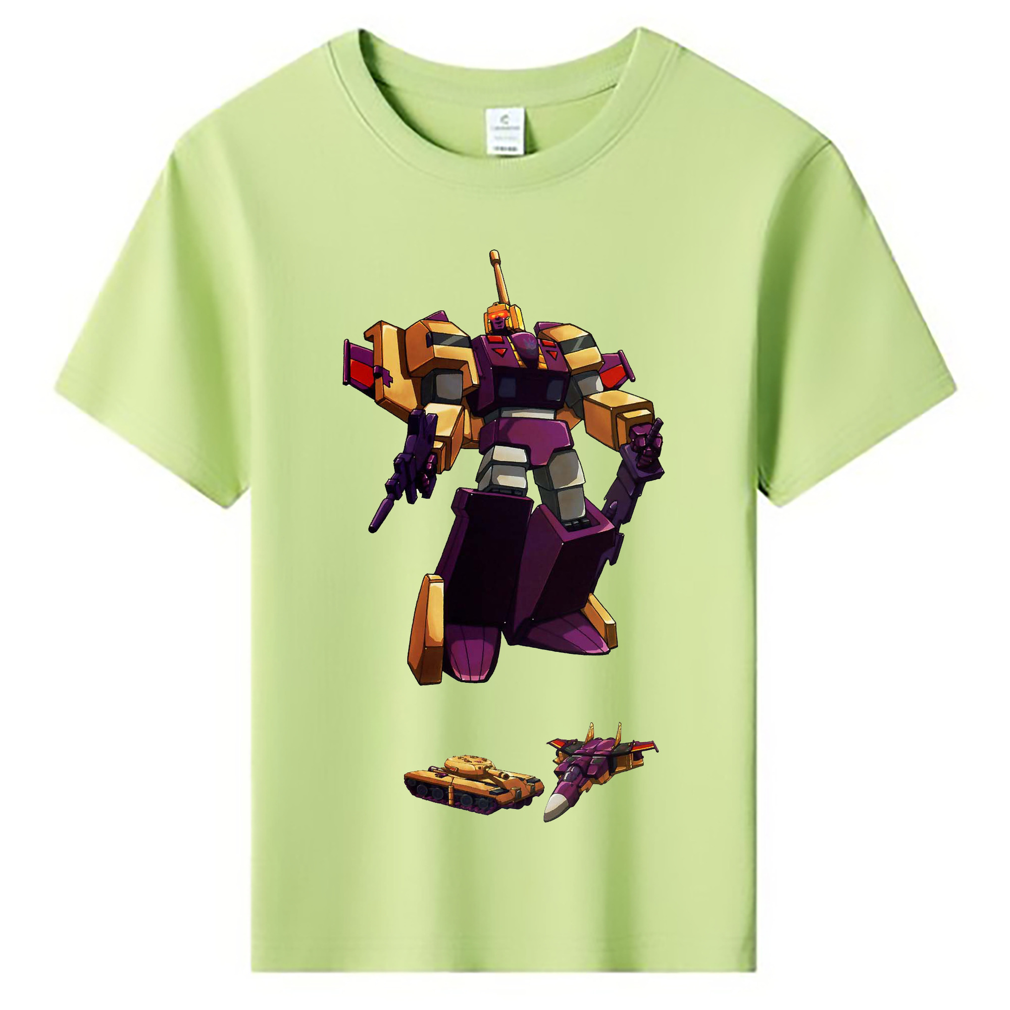 （画像用）  綿100％キッズTシャツ（フロントプリント）